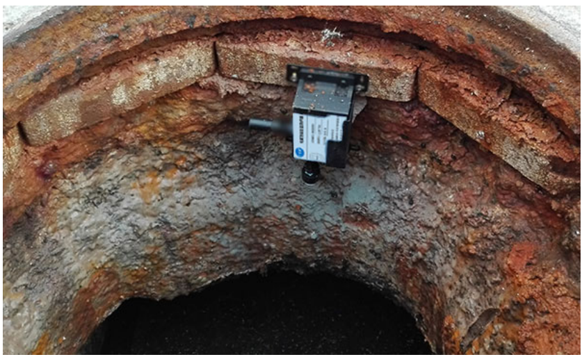 化糞池及污水井池NB-IOT超聲波液位監測系統